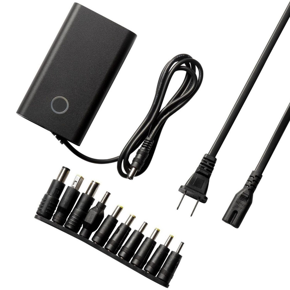 Onn. 65W Universal Laptop Charger w/ 11 Tips
